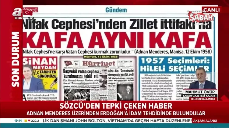 Sözcü'den tepki çeken haber!