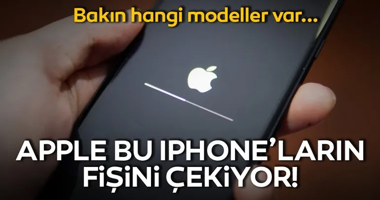 iPhone sahipleri dikkat! Apple iOS 13le birlikte bu iPhone modellerinin fişini çekiyor