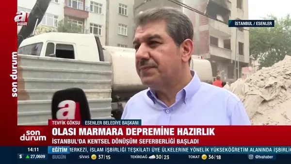 Olası Marmara depremine hazırlık! Esenler'de kentsel dönüşüm süreci | Video