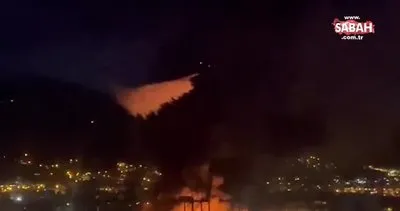 Son dakika: İskenderun Limanı’ndaki yangın söndürüldü | Video