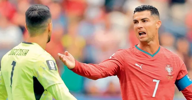 Portekiz sobelendi Ronaldo çıldırdı!