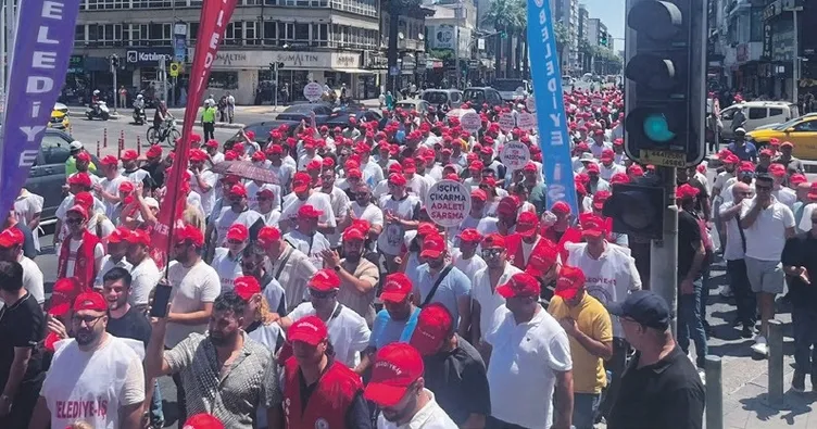 İşçi kıyımı sokağa döktü