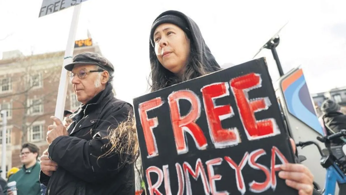 ABD’de gözaltındaki Rümeysa’nın yargılanacağı yer belli oldu ABD’de gözaltındaki Rümeysa’nın yargılanacağı yer belli oldu