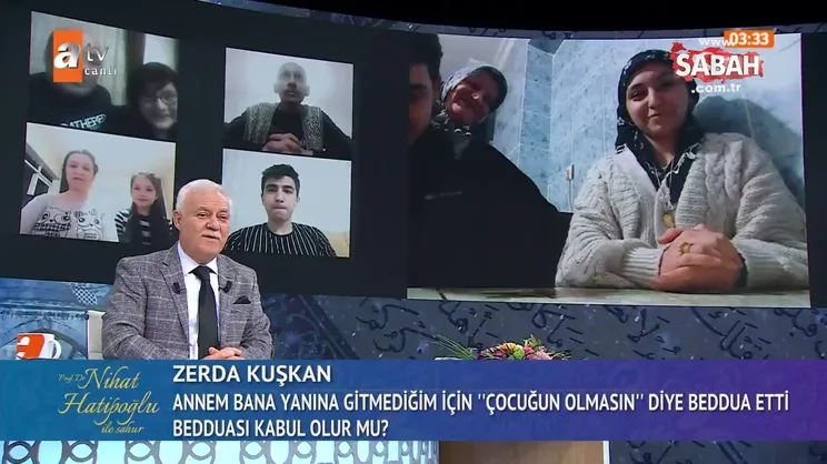 Nihat Hatipoğlu’nu şaşırtan soru! Nihat Hatipoğlu genç çiftin annelerine seslendi: Bedduanı geri çek! | Video