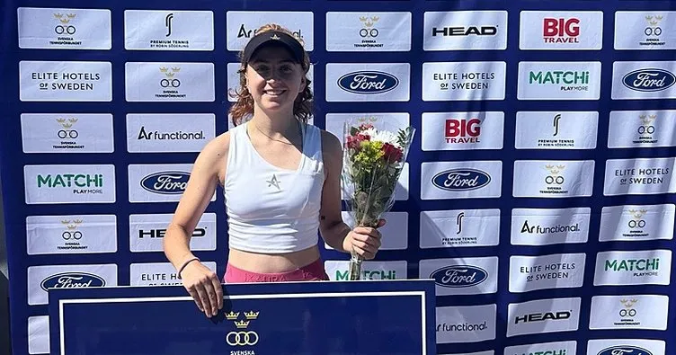 Milli tenisçi Berfu Cengiz, Almanya’da şampiyon oldu