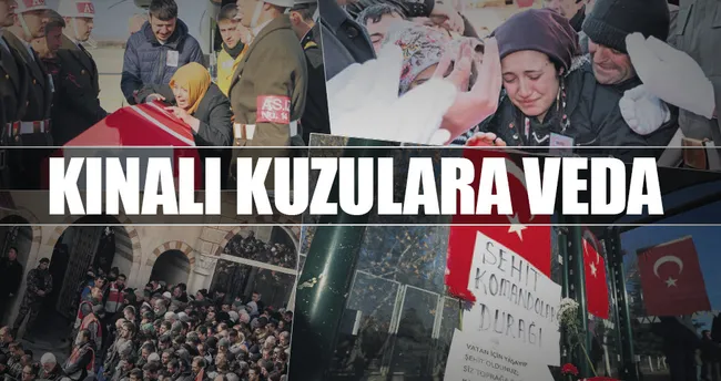 Kınalı kuzulara veda