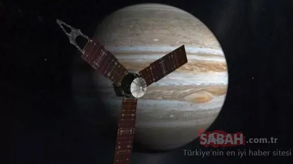 NASA’nın Jüpiter fotoğrafı sosyal medyayı salladı! Jüpiter’in Kuzey Kutbu’nda kırmızı renkli...