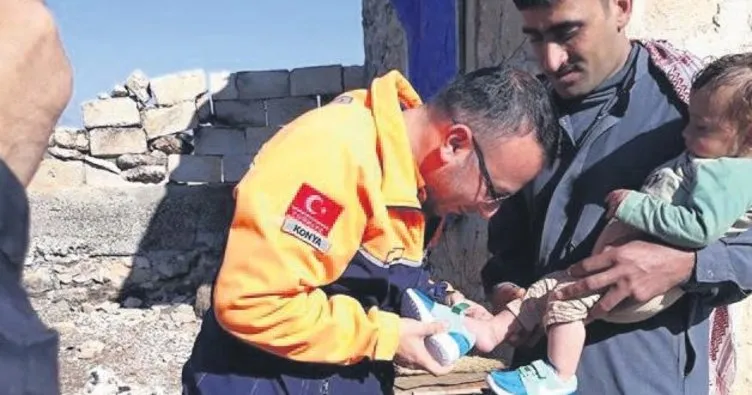 Konya’dan Afrin’e yardım eli uzandı
