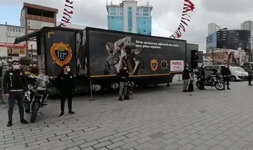 ‘Narko TIR’ ilçe ilçe gezecek