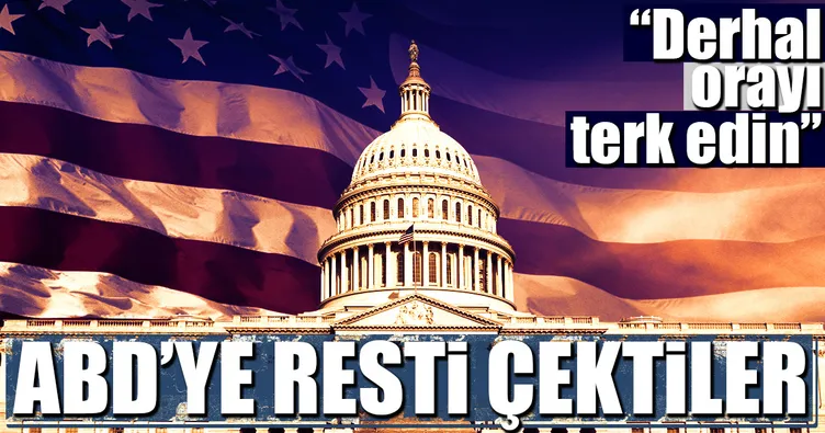 Rusya ABD’ye resti çekti