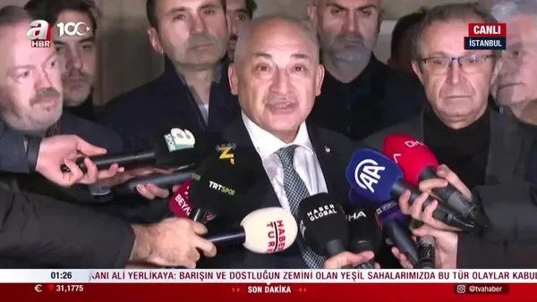 Son dakika: TFF Başkanı Mehmet Büyükekşi resmen açıklandı! Tüm maçlar süresiz olarak ertelendi...