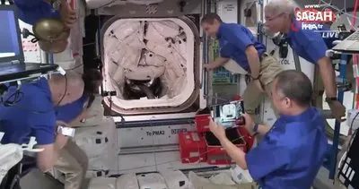 SpaceX’in 4 astronotu taşıyan Crew Dragon uzay aracı ISS’e ulaştı | Video