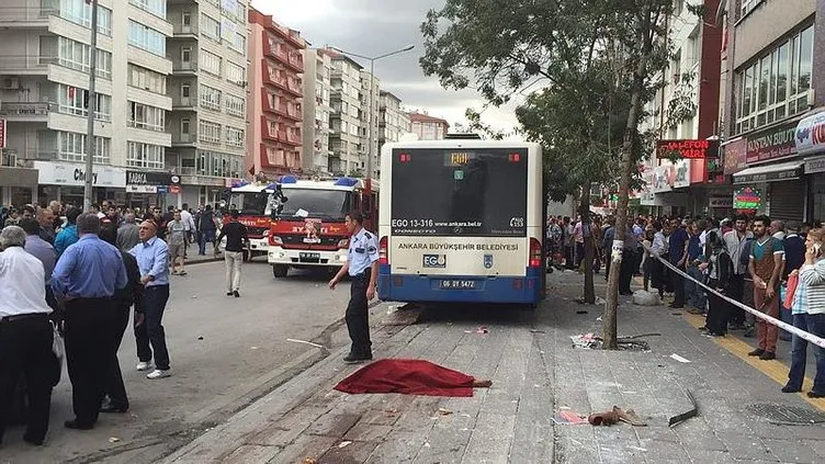 Ankara’da otobüs durağa daldı: Çok sayıda ölü var!