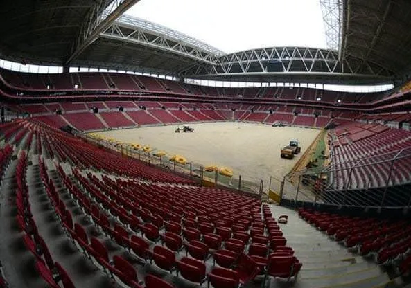 Türk Telekom Arena’dan son fotoğraflar