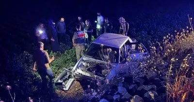 Viranşehir’de otomobil tarlaya uçtu #sanliurfa