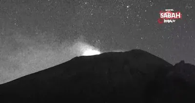 Popocatepetl Yanardağı’nda patlamalar devam ediyor | Video