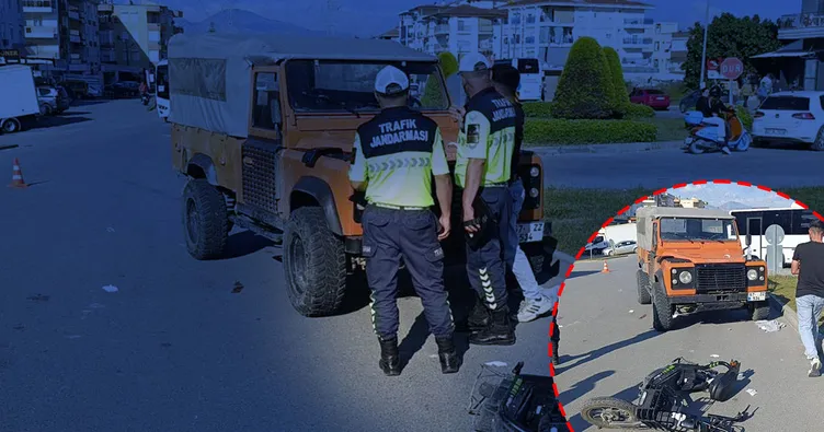 Antalya’da trafik kazasında yaralanan sürücüye plakasız araç kullanmaktan ceza yağdı!