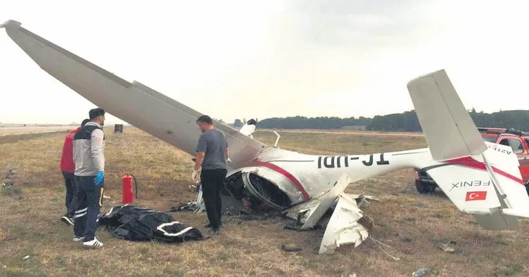 İki pilot hayatını kaybetti