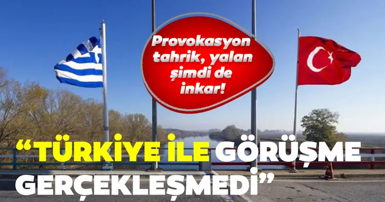 Yunanistan toplantıyı inkar etti