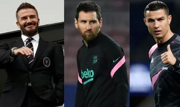Beckham, Ronaldo ve Messi’yi istiyor!
