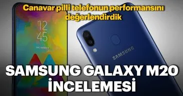 Samsung Galaxy M20 incelemesi