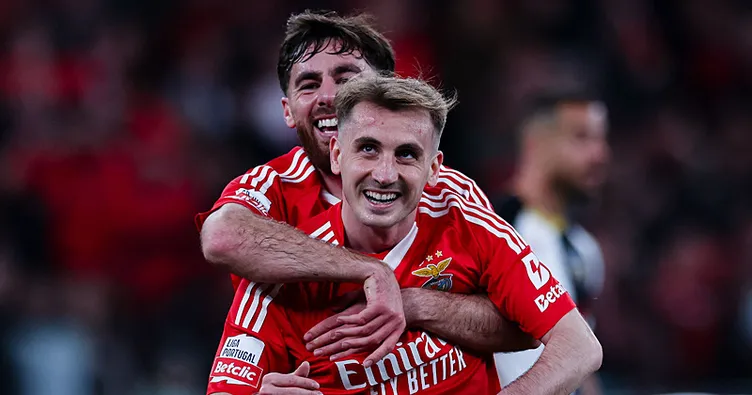 Kerem Aktürkoğlu coştu, Benfica kazandı!