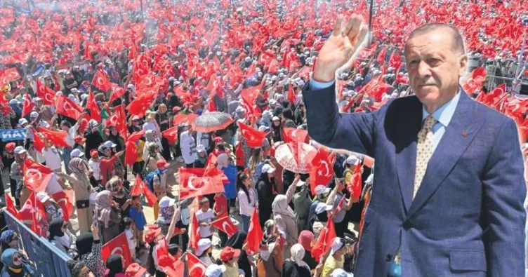 Malazgirt’ten Türkiye düşmanlarına mesaj: Hevesinizi kursağınızda bırakacağız