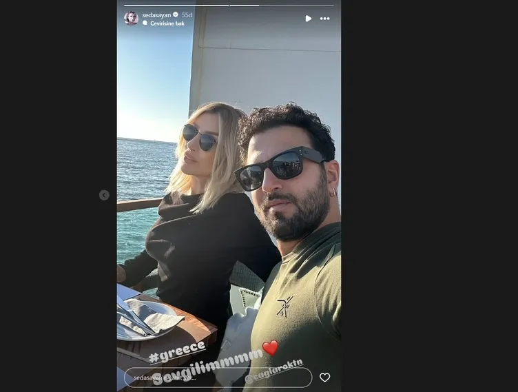 Komşuda aşk tazelediler! Seda Sayan ve Çağlar Ökten’in yeni pozu düşman çatlattı