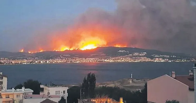 Çanakkale’de alevlerle savaş