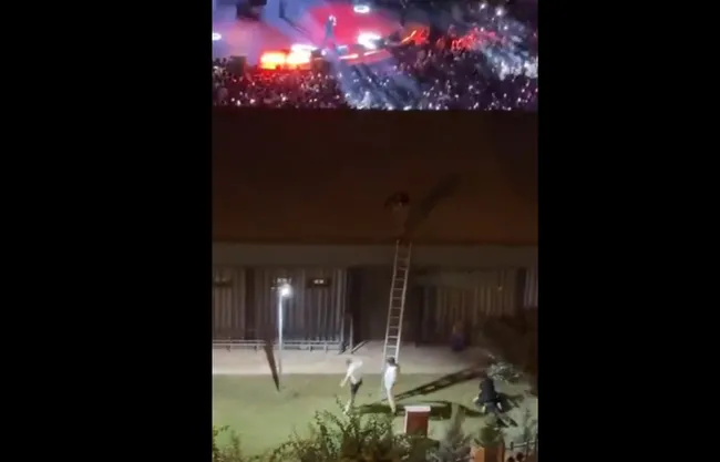 BLOK3 konserinde skandal! Çocuğu çatıdan attılar yetmedi bir genci darbettiler!