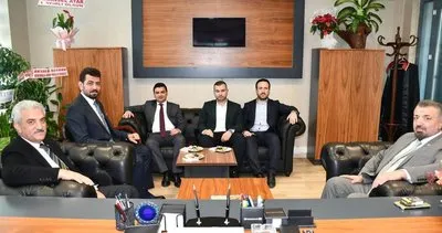 Vali Makas’tan Baro Başkanı Turan Zeki’ye hayırlı olsun ziyareti #kirikkale