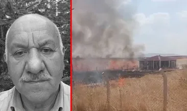 Ankara’da acı olay! Tarlada çıkan yangını söndürmeye çalışırken canından oldu: Dengesini kaybedip…