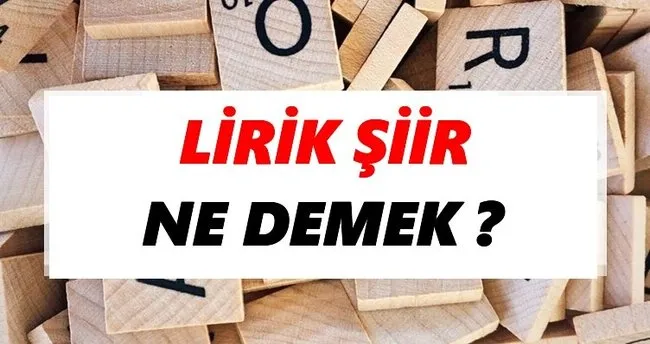 Lirik şiir Ne Demek? TDK’ya Göre Lirik şiir Sözlük Anlamı Nedir?