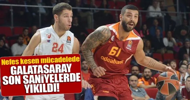 Galatasaray Odeabank-Kızılyıldız maç sonucu