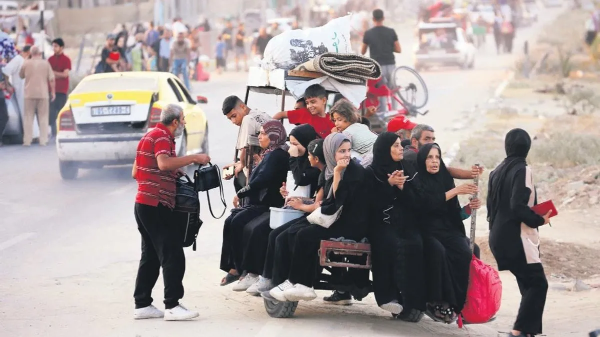 Gazzeliler yine sürgünde