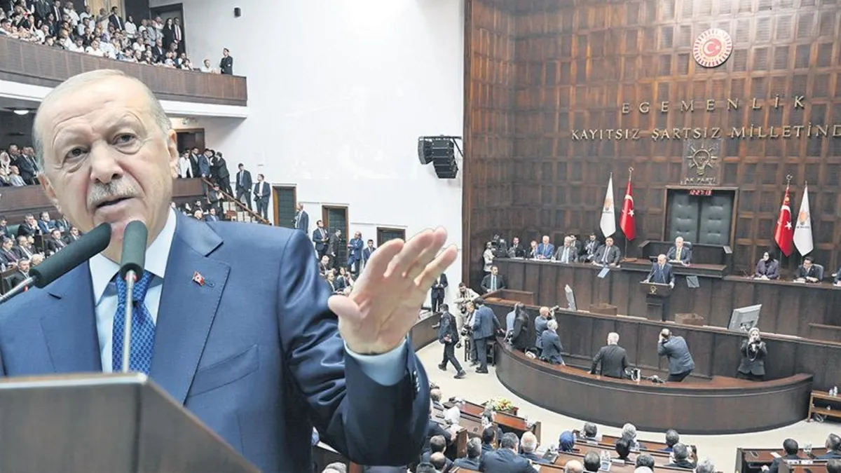 Cumhurbaşkanı Erdoğan grup toplantısında konuşma yapıyor