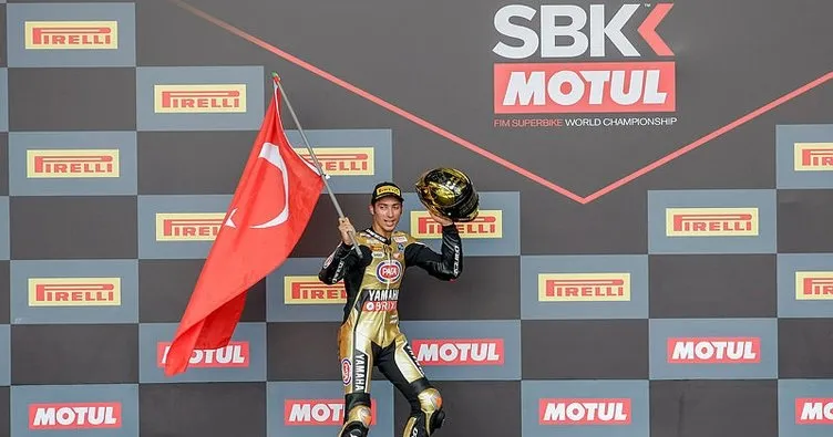 Milli motosikletçi Toprak Razgatlıoğlu, Portekiz’de ikinci oldu
