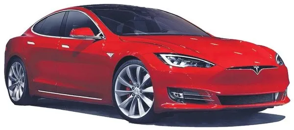 tesla ile porsche arasinda voltaj