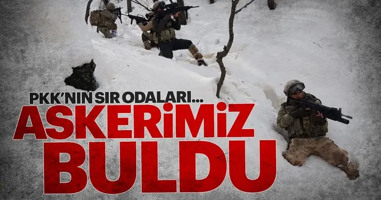 PKK’lı 9 SIR barınağı ve sığınakları imha edildi