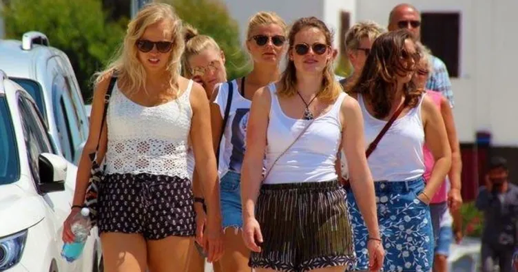 Turist akını yaşanıyor