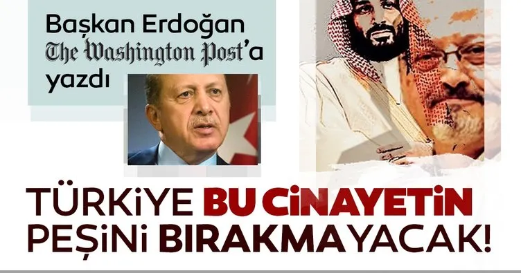 Son dakika: Başkan Erdoğan'dan dünyaya Cemal Kaşıkçı mesajı! Türkiye bu cinayetin peşini bırakmayacak!