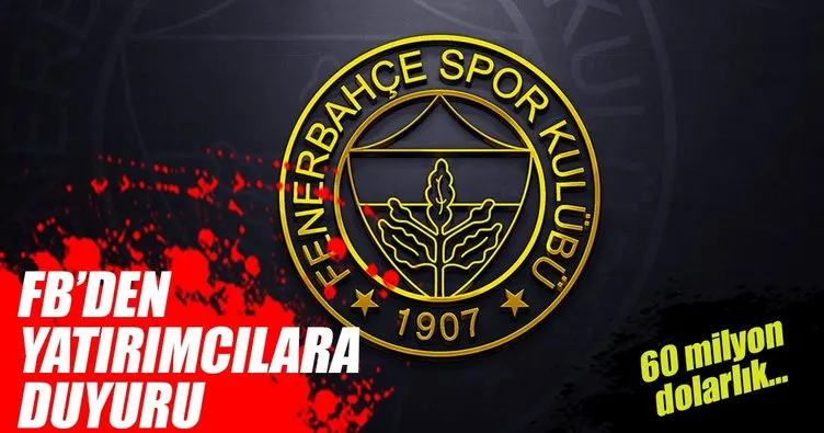 Fenerbahçe’ye 60 milyon dolar kredi çekti