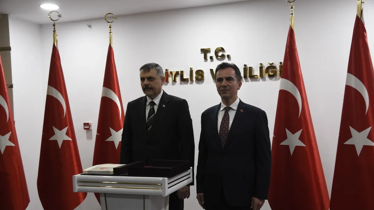 İçişleri Bakanı Çiftçi Bitlis'te Temaslarda Bulundu