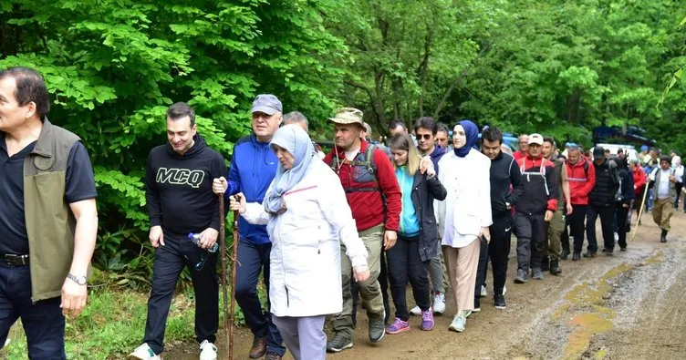 Zonguldak’ta ’Doğa Yürüyüşü’ yapıldı