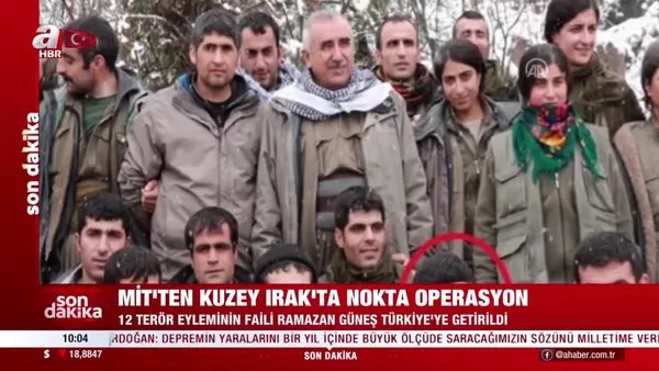 SON DAKİKA: MİT'ten nokta operasyon! PKK'lı Ramazan Güneş Türkiye'ye getirildi | Video