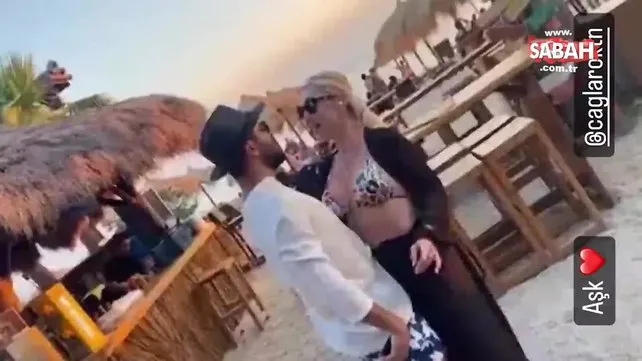 Seda Sayan ve eşi Çağlar Ökten’den Yunanistan tatilinde aşk dolu dans! Herkes onları konuştu | Video