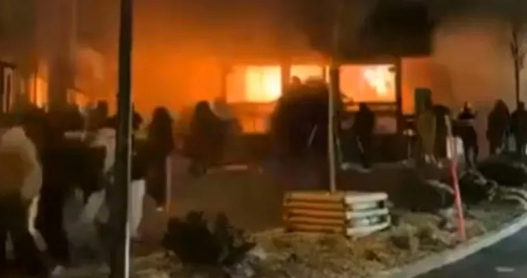 İsviçre’de korkunç patlama!