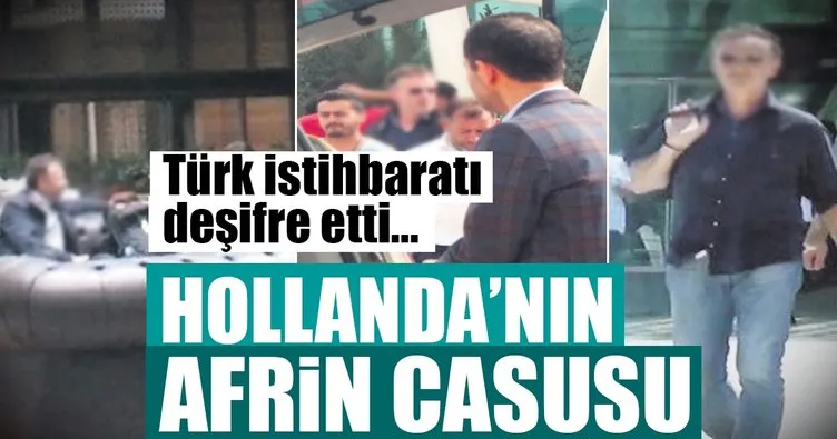 Hollanda’nın Afrin casusu