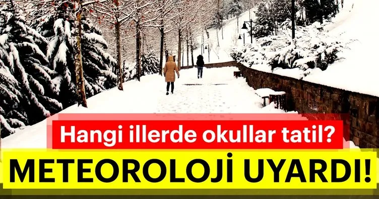 Meteoroloji’den son dakika kar yağışı ve hava durumu uyarısı geldi! İstanbul’a kar ne zaman yağacak?