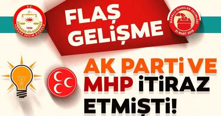 Son dakika: YSK, AK Parti’nin İstanbul itirazını gündemine aldı